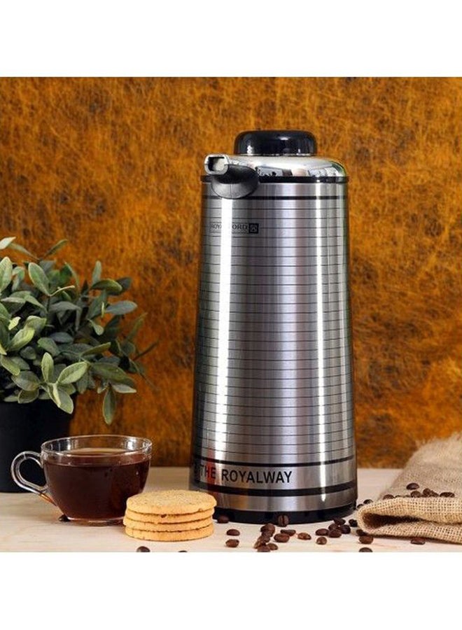 Stainless Steel Vacuum Flask Double Wall Silver