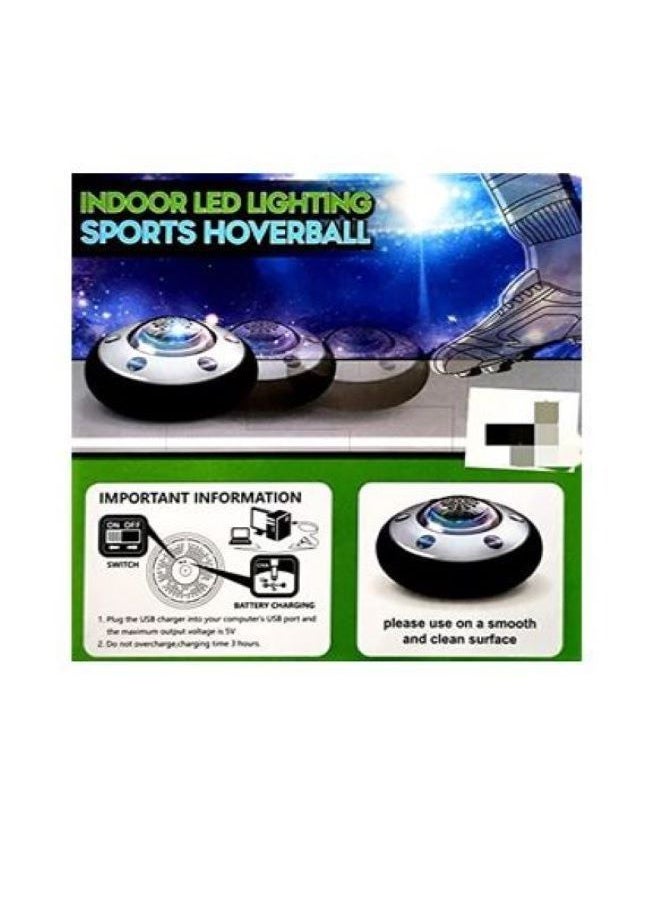 Silly Billy Rechargeable LED Hover UFO soccer ball  for Indoors with Foam Bumper. (19*8*19)