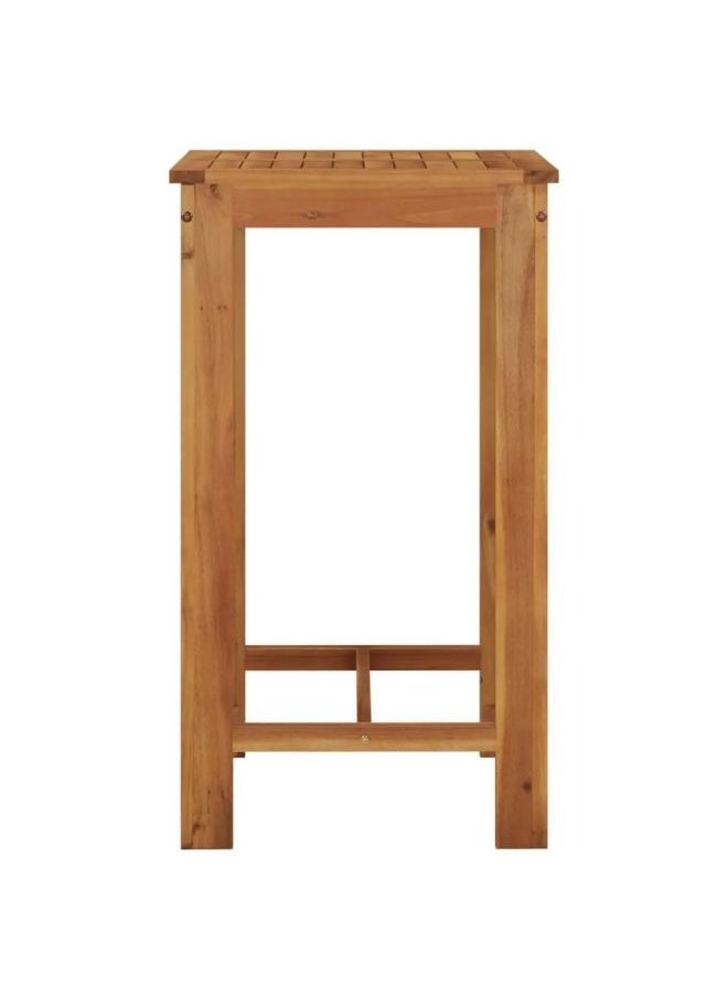 vidaXL Garden Bar Table 60x60x105 cm Solid Wood Acacia