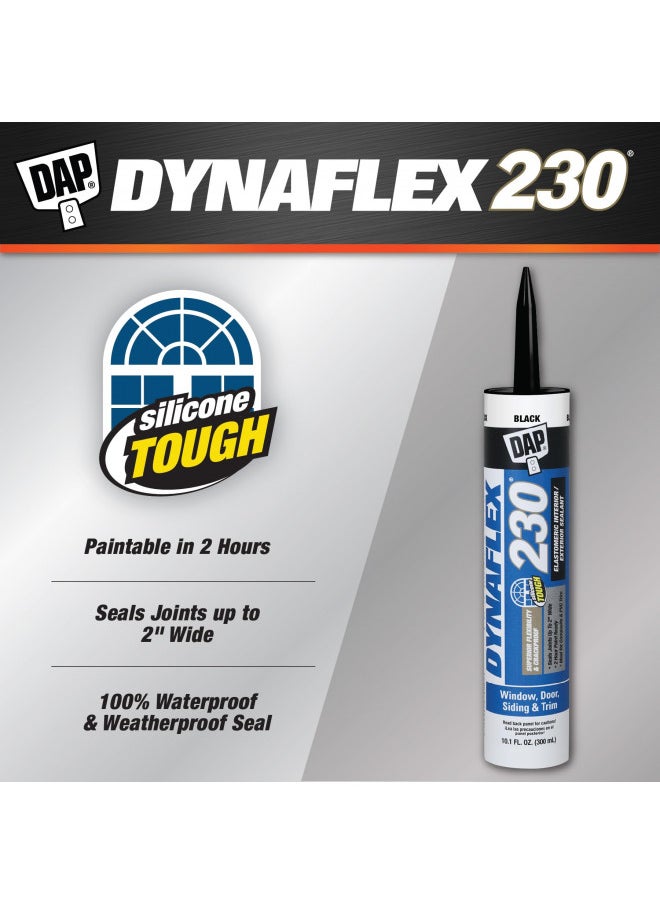 Dap 7079818280 DYNAFLEX 230 Black Raw Building Material, 10.1 oz