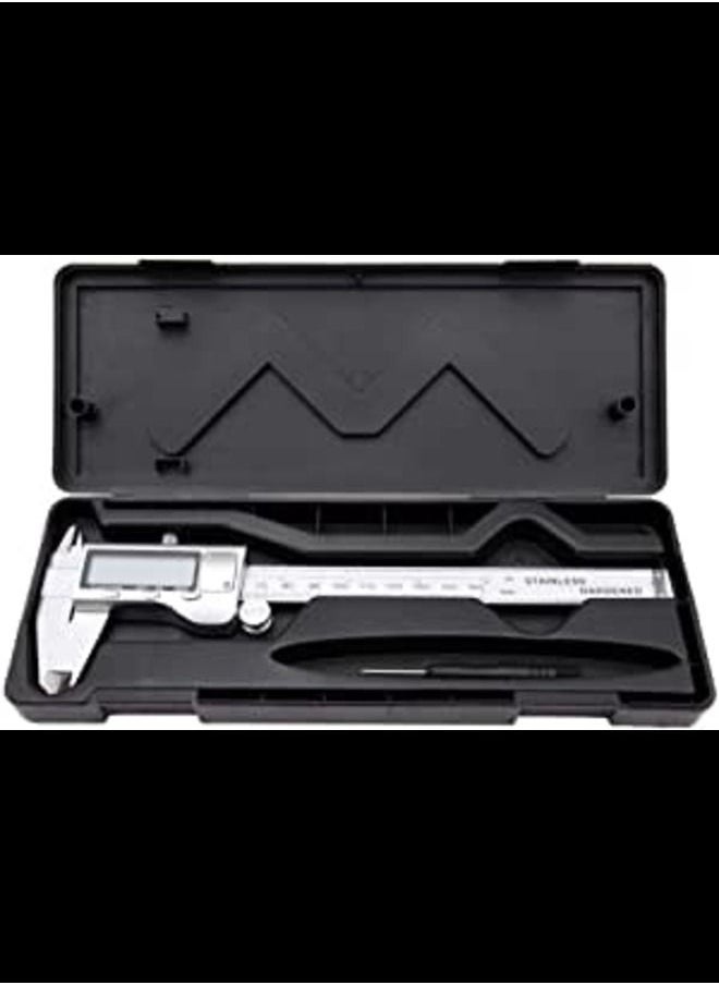 Stainless LCD Electronic Digital Vernier Caliper Micrometer 150mm To 6inch