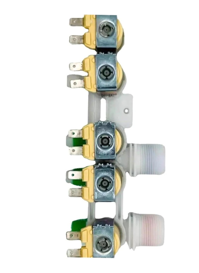 Electric Water Supply Solenoid Valve DC97-15459K For Samsung Drum Washer 220V C-076-19-B13 Washing Machine Parts 5 Heads