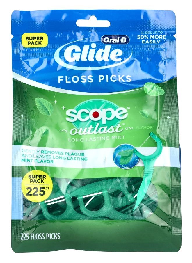 Glide Floss Picks Scope Outlast 225 Floss Picks