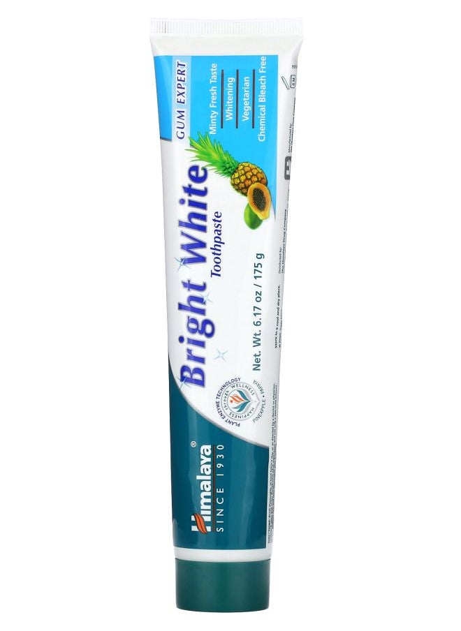 Bright White Toothpaste Pineapple & Papaya 6.17 oz (175 g)