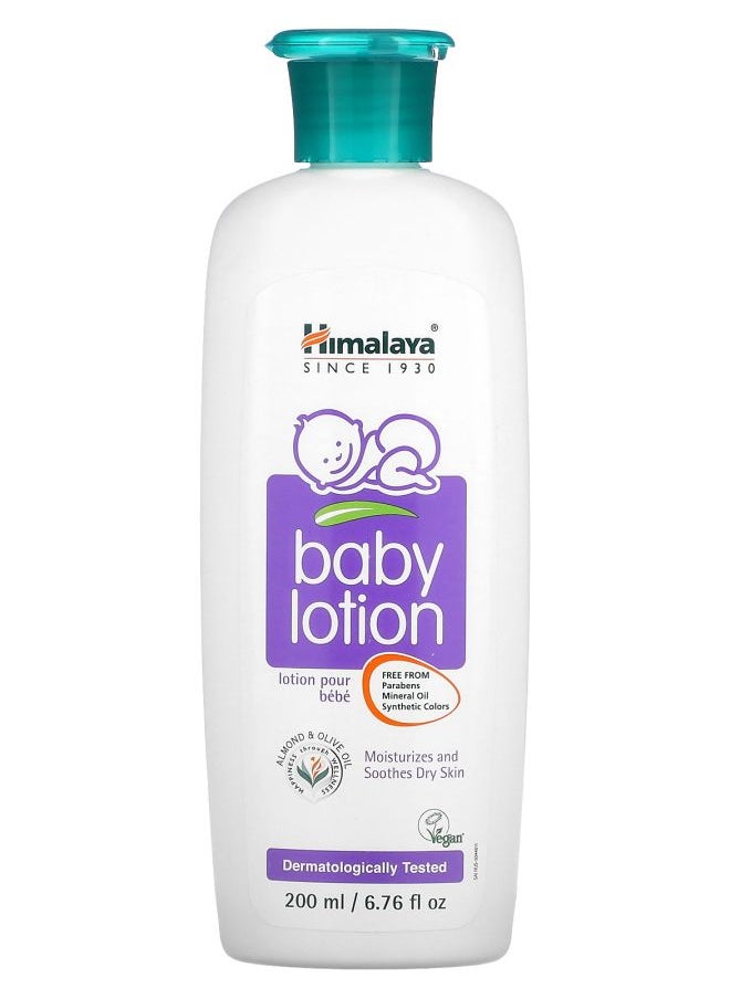 Baby Lotion Almond & Olive Oil 6.76 fl oz (200 ml)