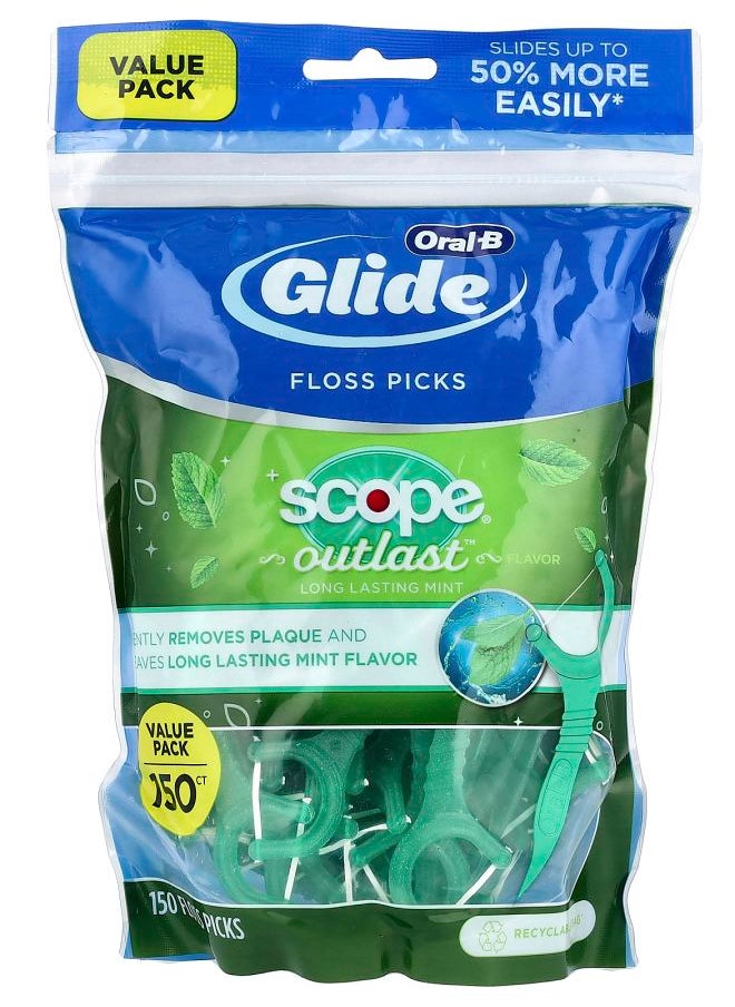 Glide Floss Picks Scope Outlast™ 150 Floss Picks