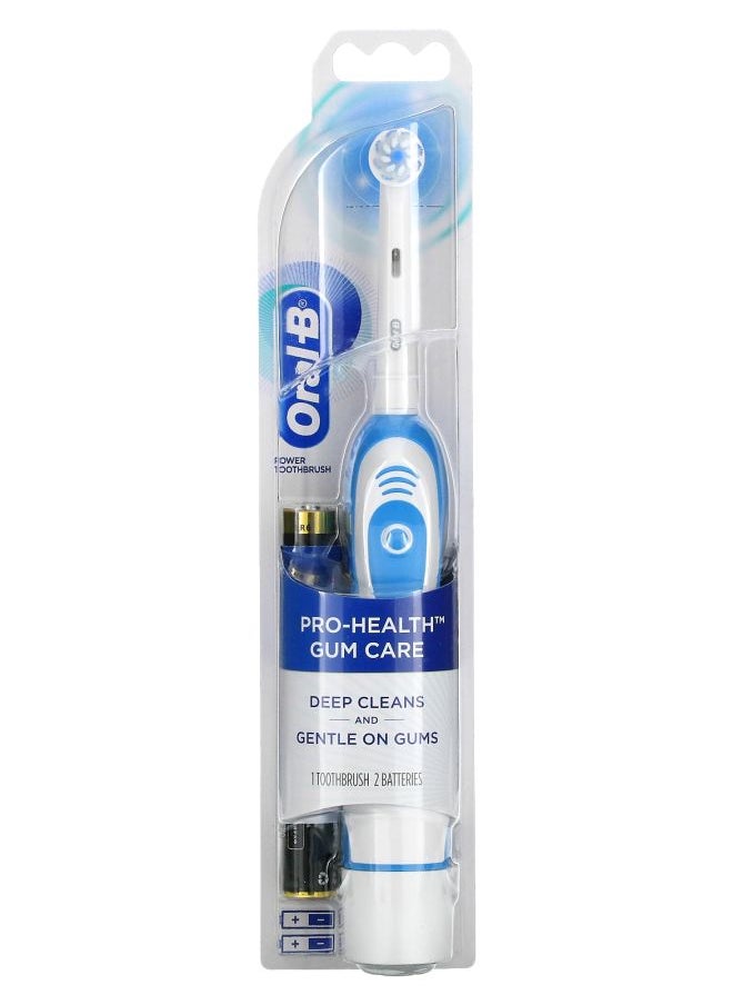 Battery Toothbrush Pro-Health Gum Care 1 Toothbrush 2 Batteries