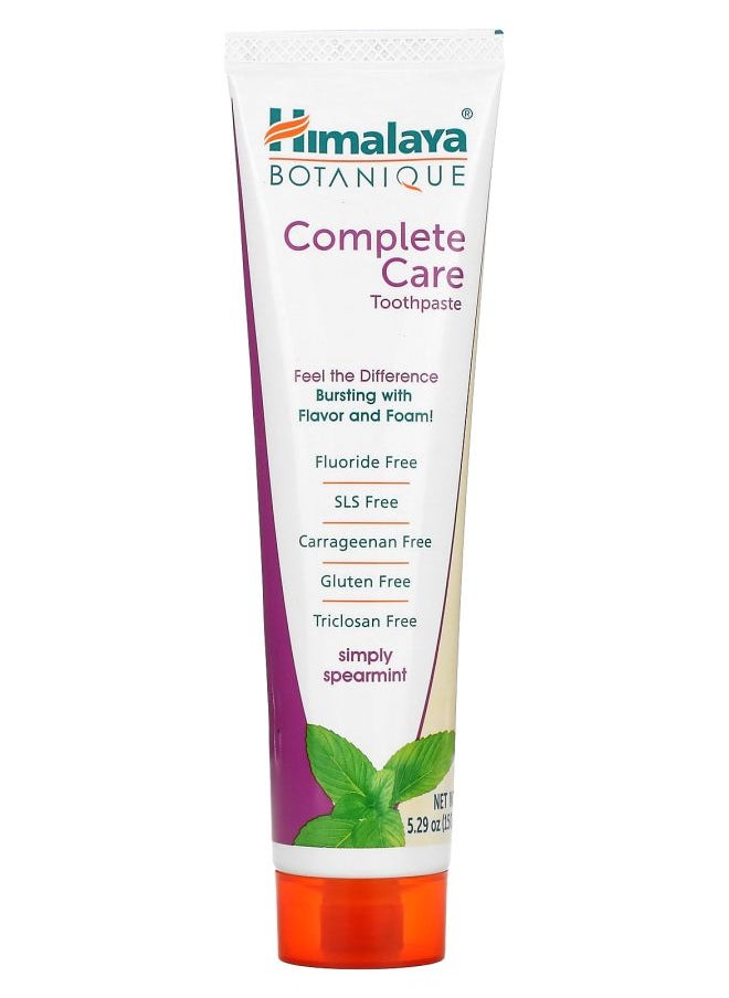 Botanique Complete Care Toothpaste Simply Spearmint 5.29 oz (150 g)