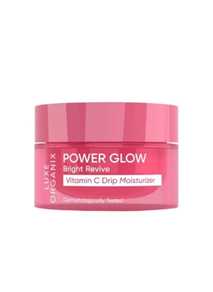 power glow bright revive vitamin c drip moisturizer