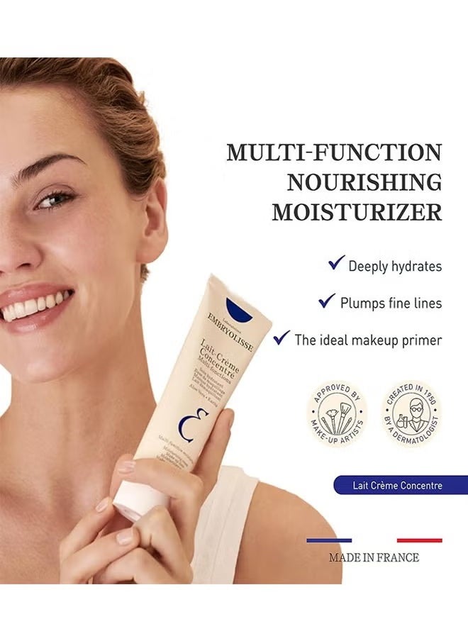 Lait Creme Concentre Multi Fonctions Moisturizer Cream 75ml, Help To Brighten The Skin and Decrease Redness, Natural Moisturizing Cream For All Skin Types, Recommend To Be Used Before Makeup