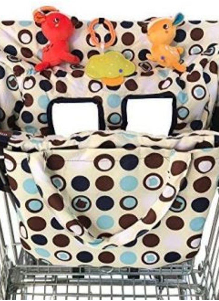 2-in-1 Shopping Cart Cover & High Chair Cover