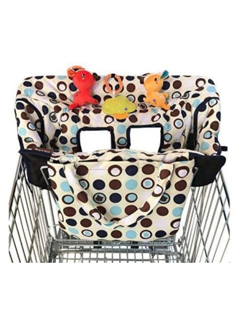 2-in-1 Shopping Cart Cover & High Chair Cover