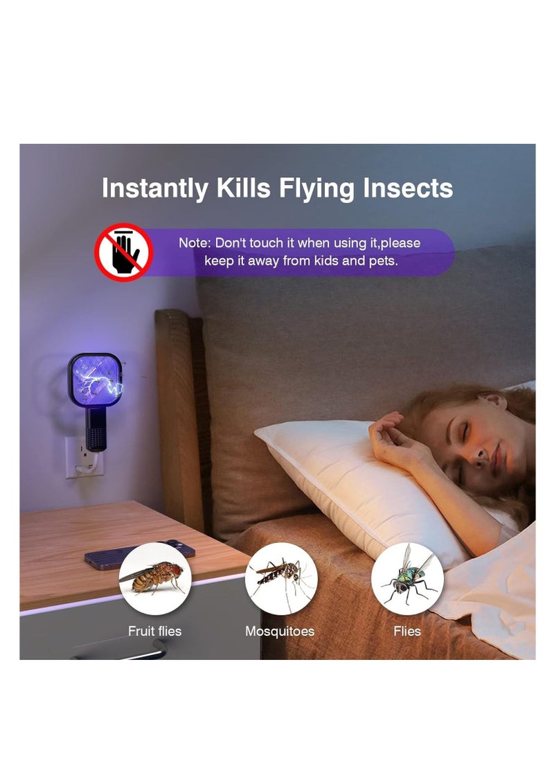 Fly Swatter USB Mini Mosquito Swatter Portable Fly Killer Insect Killer for Pest Control Mosquito Bat for Indoor and Outdoor Use 1 Pack No Built-In Battery