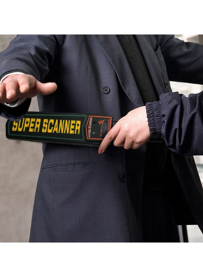 High Sensitivity Special Security Inspection Handheld Metal Detector Black