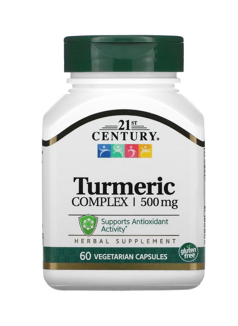 Turmeric Complex 500 Mg - 60 Vegetable Capsules