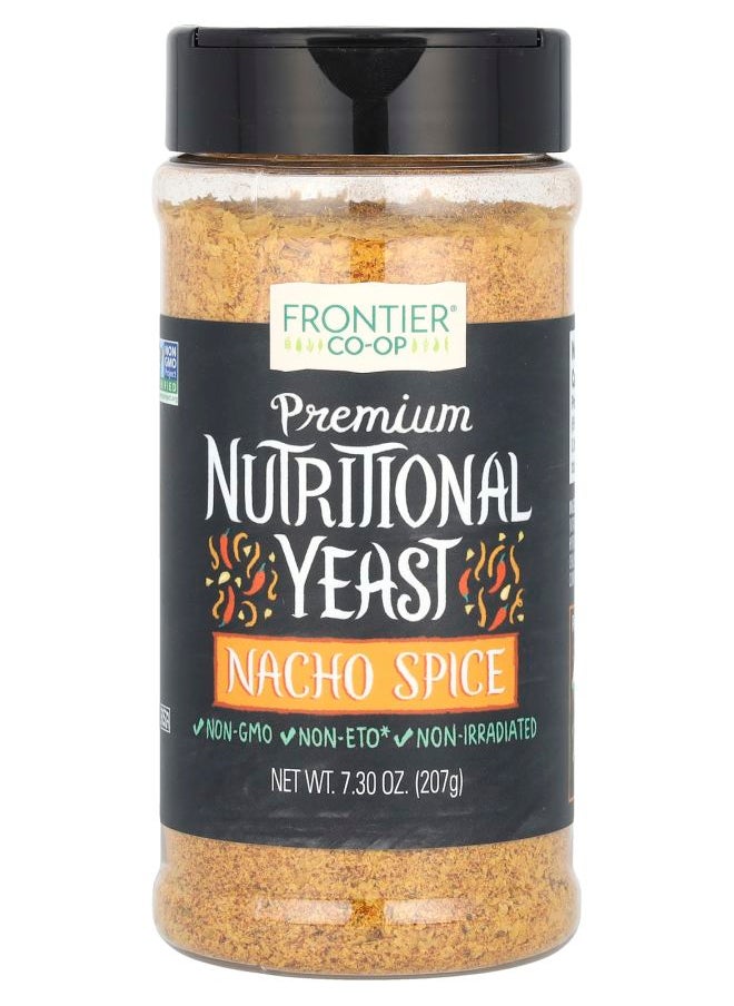 Premium Nutritional Yeast Nacho Spice 7.3 oz (207 g)
