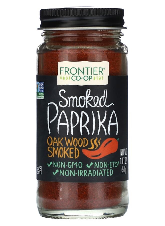 Smoked Paprika Oak Wood Smoked 1.87 oz (53 g)