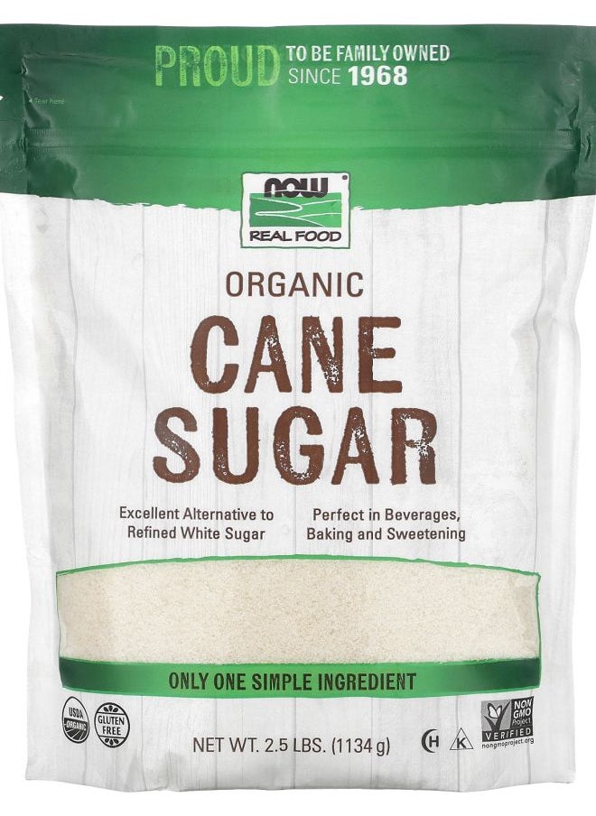 Organic Cane Sugar 2.5 lbs (1134 g)