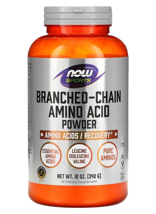 Sports Branched-Chain Amino Acid Powder 12 oz (340 g)