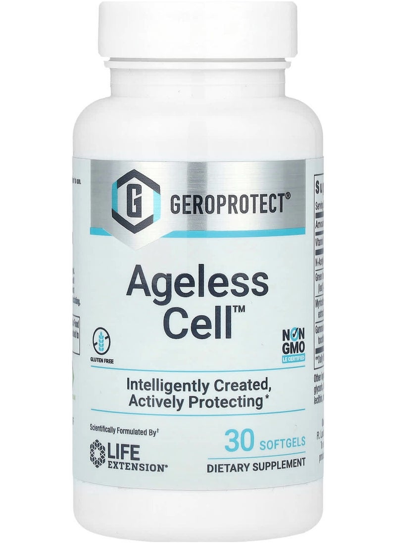 GEROPROTECT, Ageless Cell, 30 Softgels