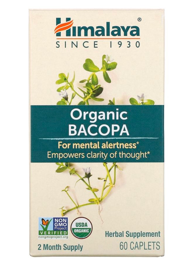 Organic Bacopa 60 Caplets