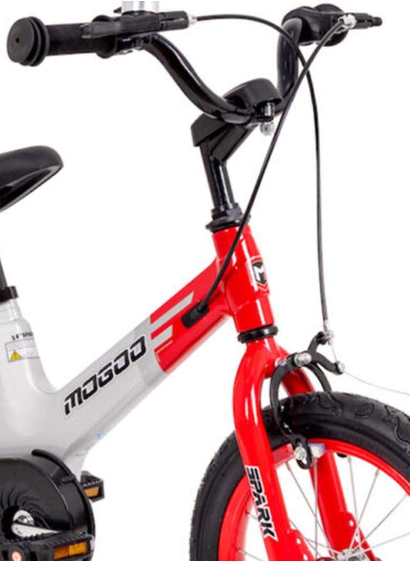 Spark Magnesium Bike For Kids 14 Inch Red