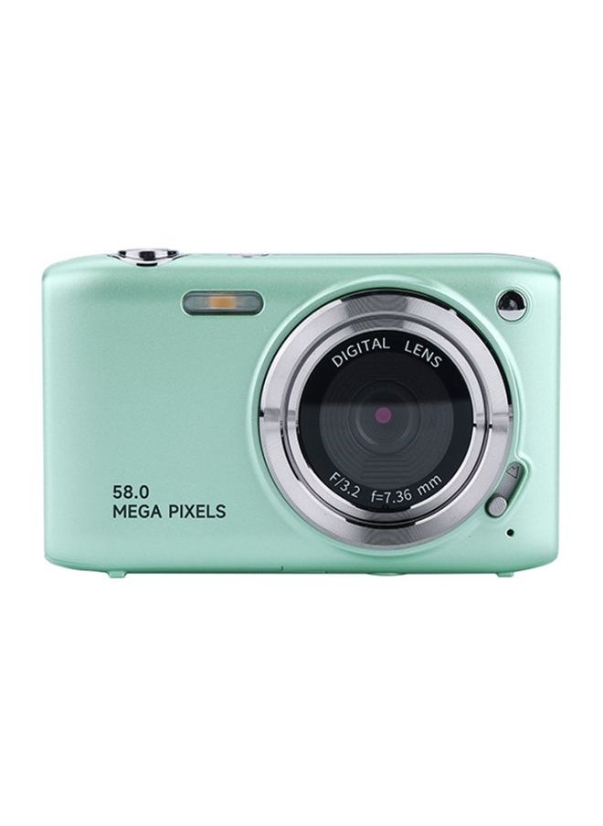 2.88 Inch IPS Screen HD Digital Camera 16X Zoom Portable CCD Camera(Green)