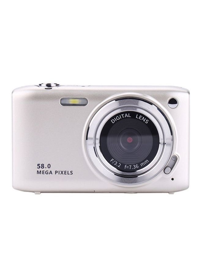 2.88 Inch IPS Screen HD Digital Camera 16X Zoom Portable CCD Camera(Champagne Gold)