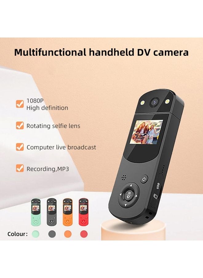 D2 HD 1080P Multi-Function Digital Video Camera Sports DV Camera Live Computer Camera Recorder(Black)