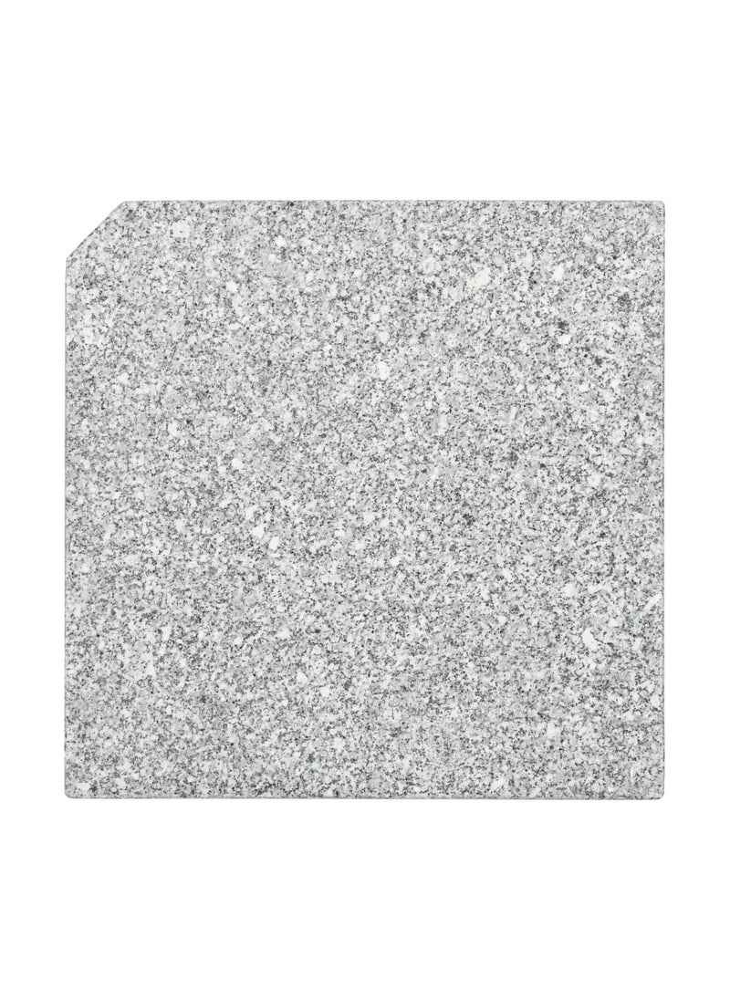 Umbrella Weight Plate Granite 25 kg Square Grey it’s only a 1/4 part of a full weight plate