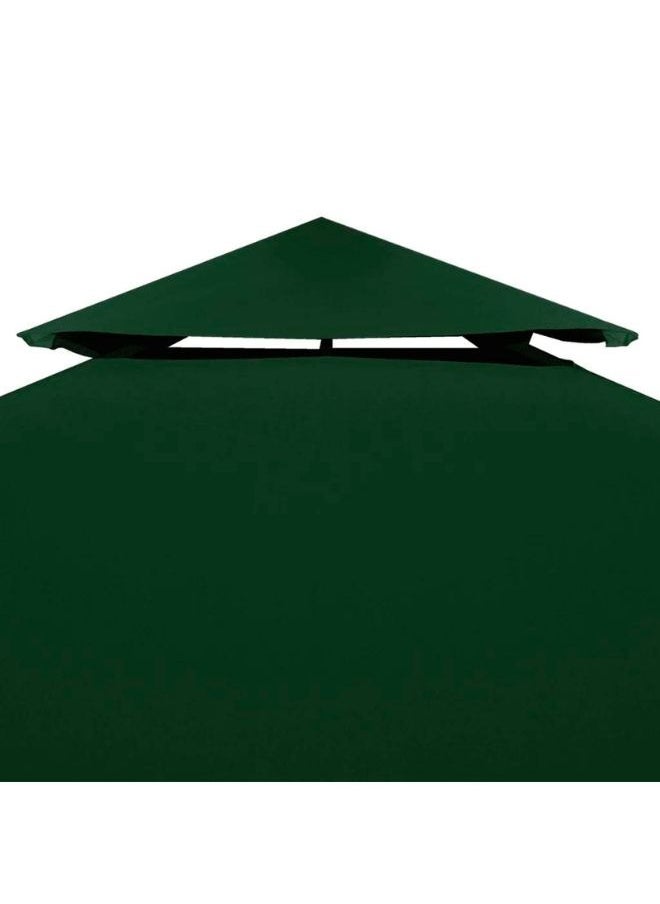 Stylish Gazebo Cover Canopy Replacement 310 g m² Green 3 x 4 m