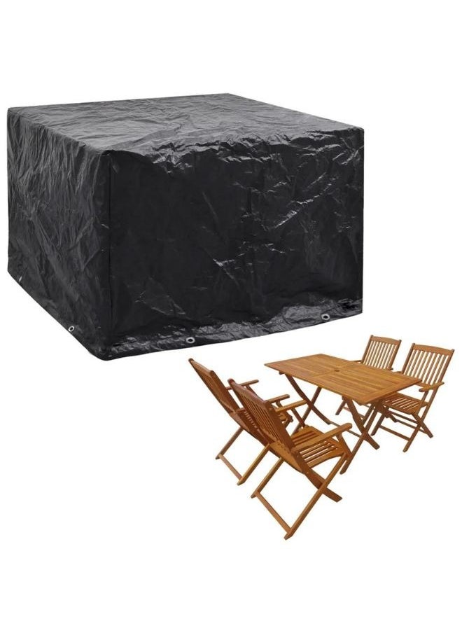 vidaXL Garden Furniture Cover 8 Eyelets 122x112x98 cm