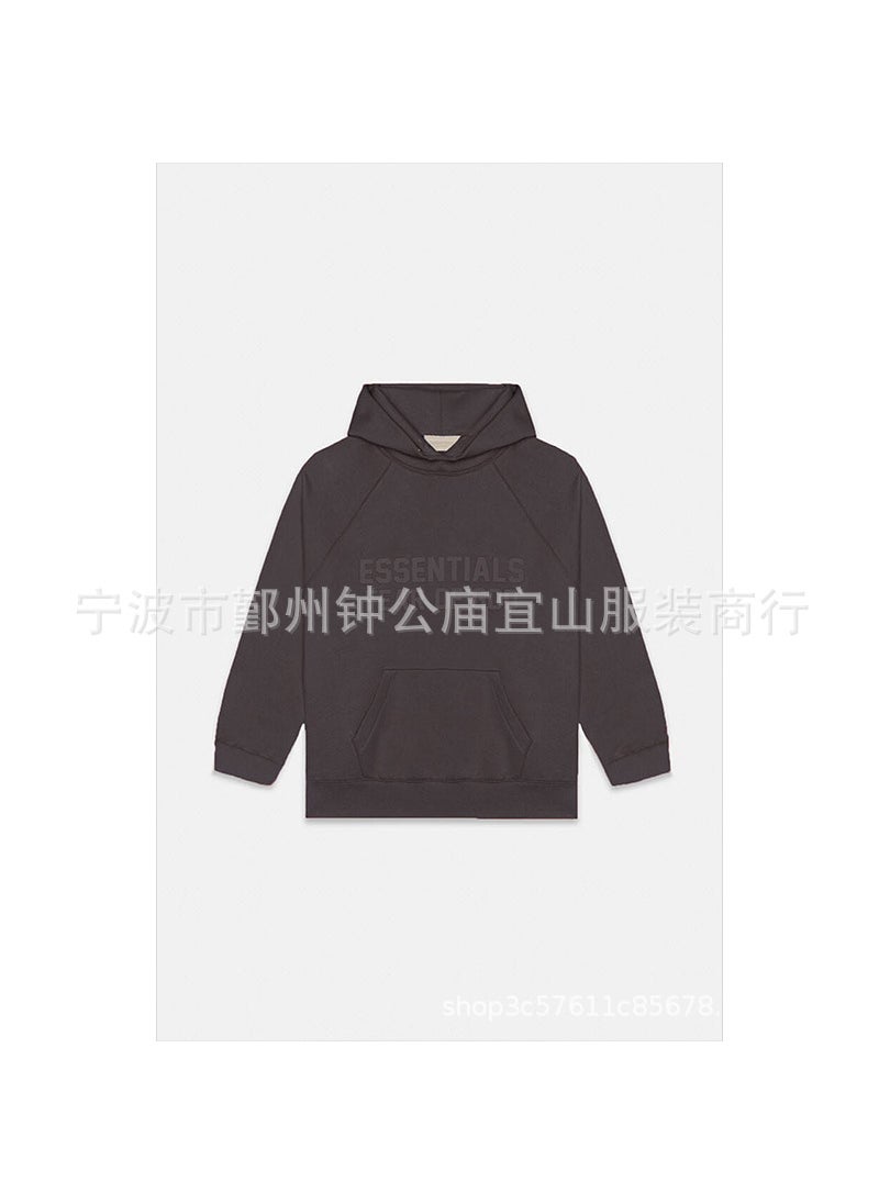 2023 SS Hoodie Silicone FOG Print Essentials Goose yellow