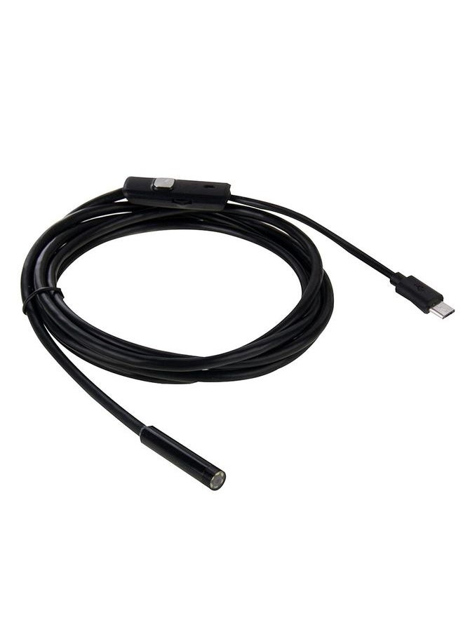 AN97 Waterproof Micro USB Endoscope Snake Tube Inspection Camera for Parts of OTG Function Android Mobile Phone, with 6 LEDs, Lens Diameter:5.5mm(Length: 2m)