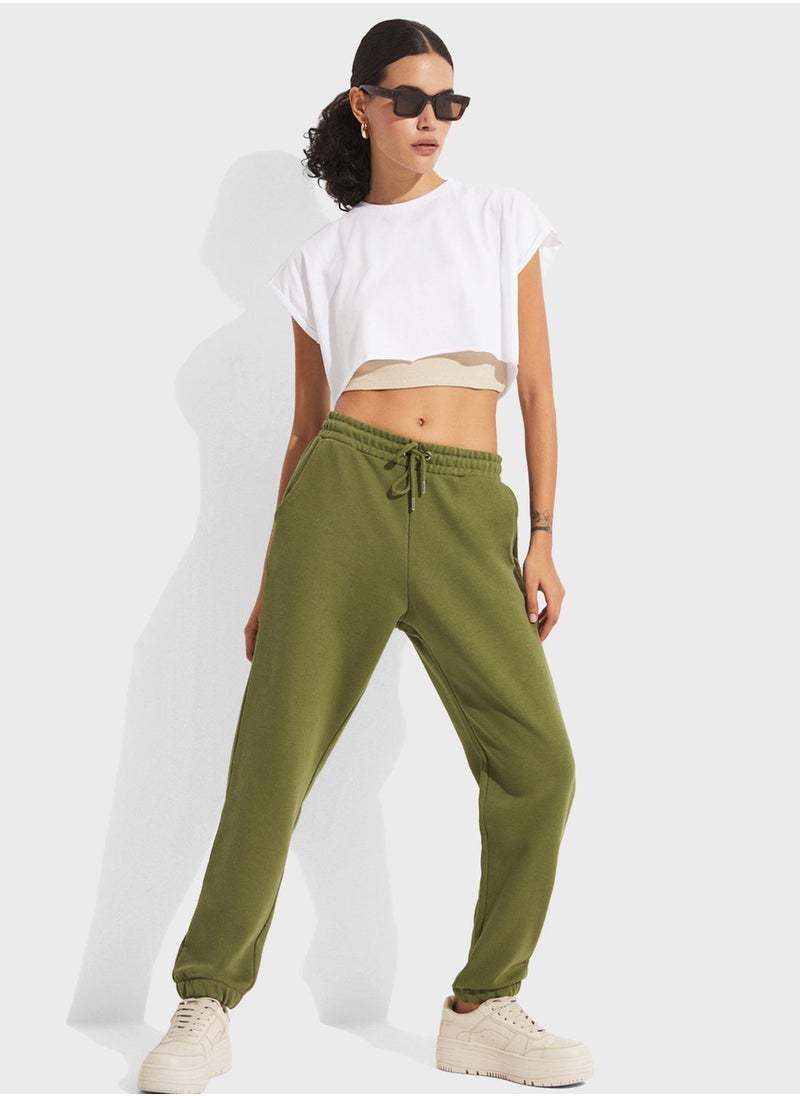 High Waist Sweatpants