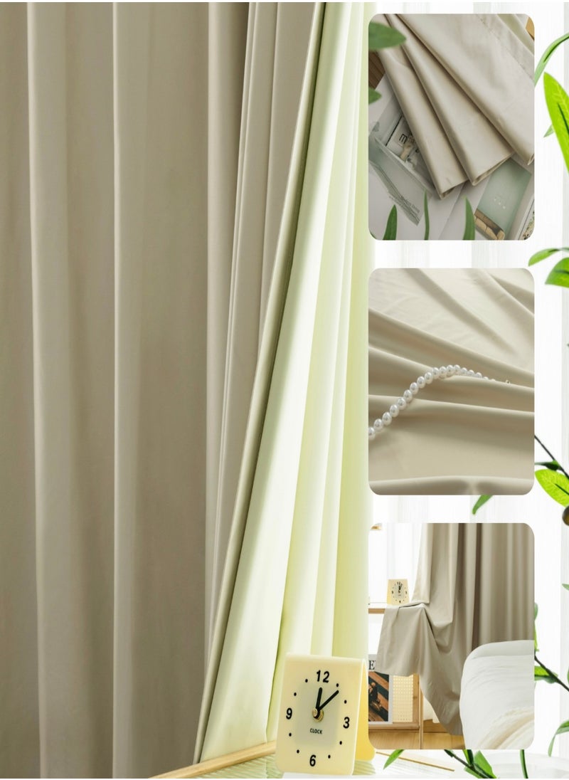 Bedroom Curtain 1 Piece Room Darkness Blackout Curtain