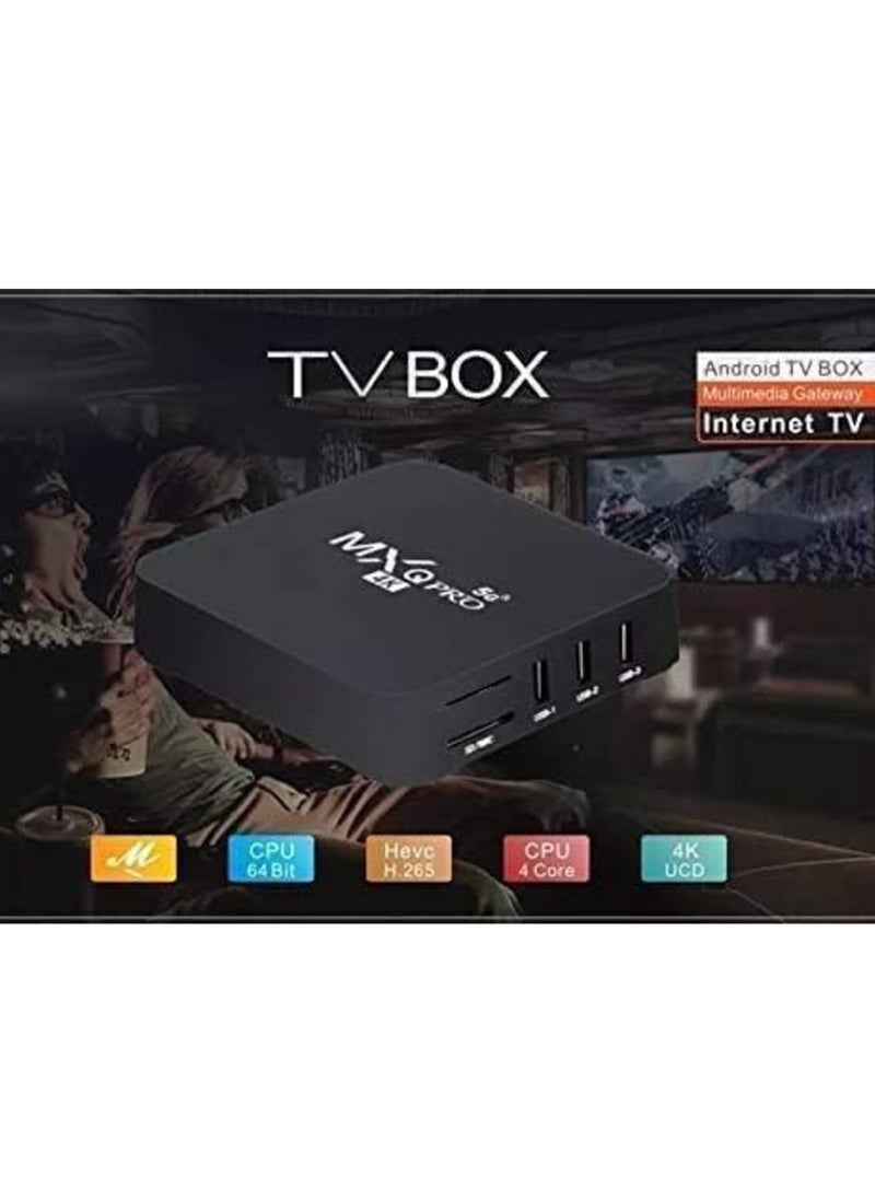 MXQ PRO 5G 4K Mini PC Box – Stream Movies, TV Shows, and Games in Ultra High Definition