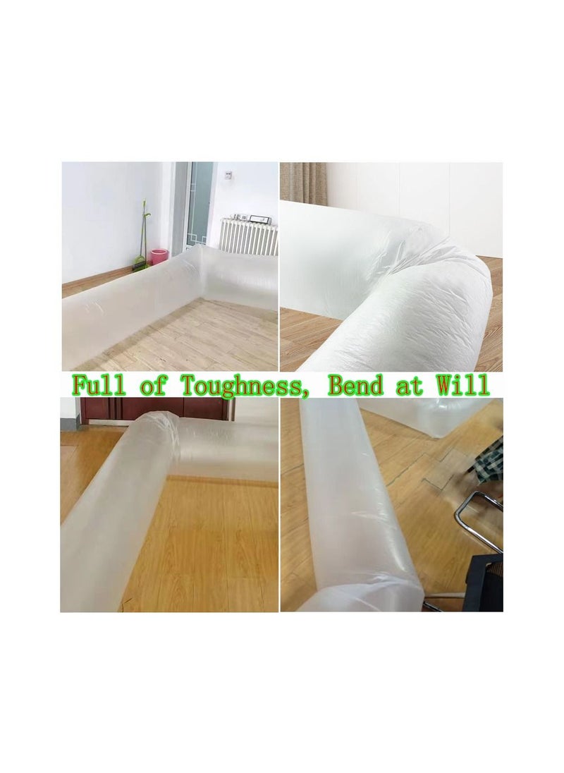 1-Piece Money-Saving Cold Air Conveying Bag for Air Conditioner,Colour White,Flat Lay Diameter 80CM