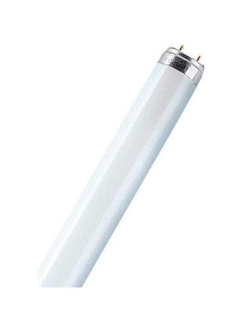 Osram/ Ledvance Lumilux Fluorescent Tube Light T8 Basic L 18 Watts 3000k Warm white 0.6 m- Pack of 10