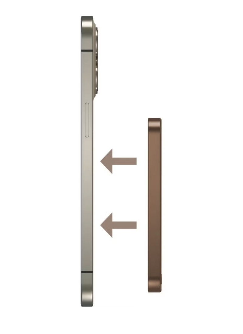 Q.MAG X 5000mAh Wireless Magnetic Power Bank – USB-C PD Fast Charging, Up to 15W Output
