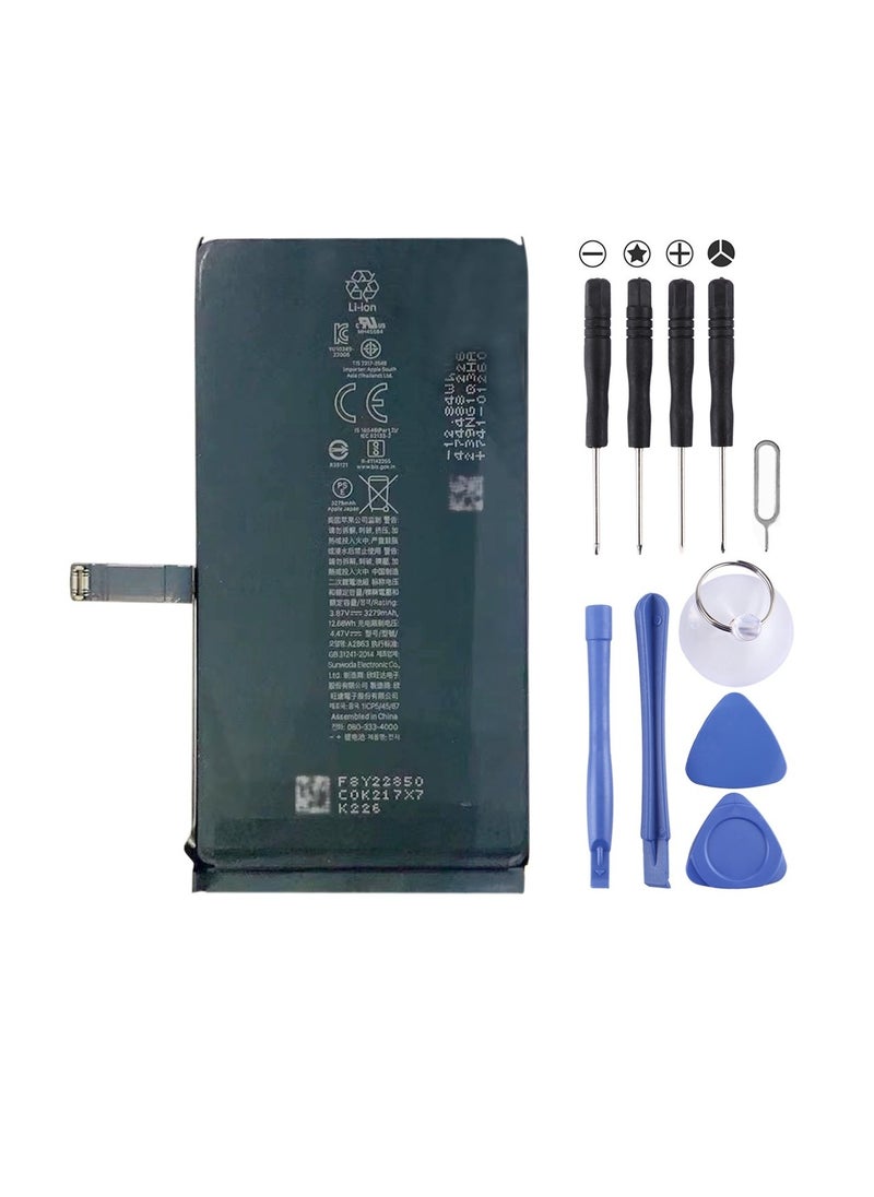 Replacement Battery For iPhone 14 A2863 3279mAh Battery with tool kit