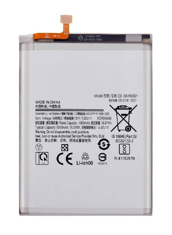 Replacement Internal Premium Battery Compatible For Samsung Galaxy A15 5G