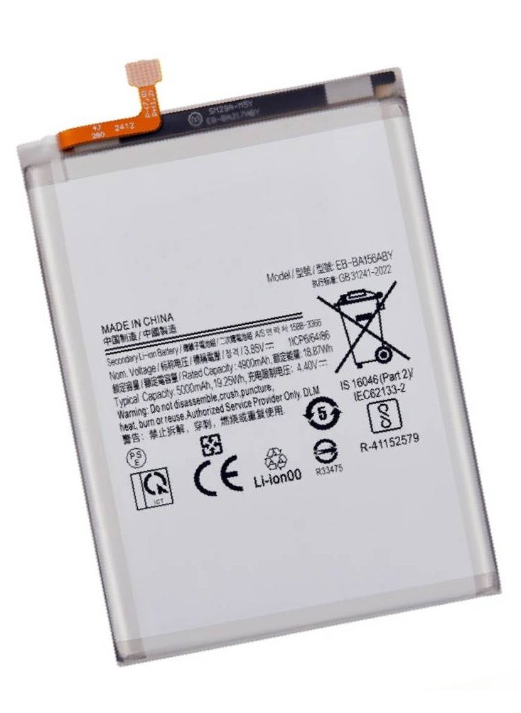 Replacement Internal Premium Battery Compatible For Samsung Galaxy A15 5G