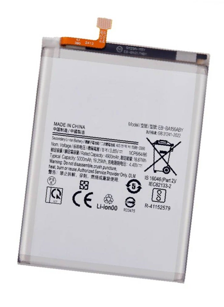 Replacement Internal Premium Battery Compatible For Samsung Galaxy A15 5G