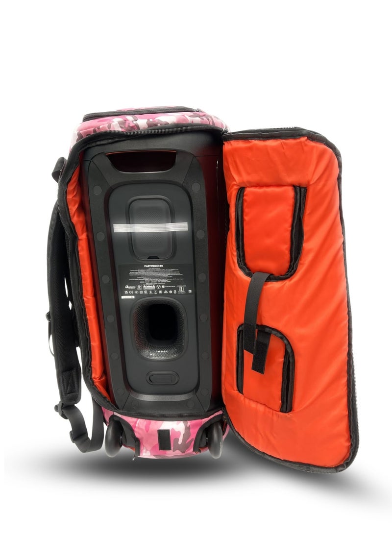 Party Box 310 Speaker Backpack Bag – High-Quality Cloth with Adjustable Shoulder Straps