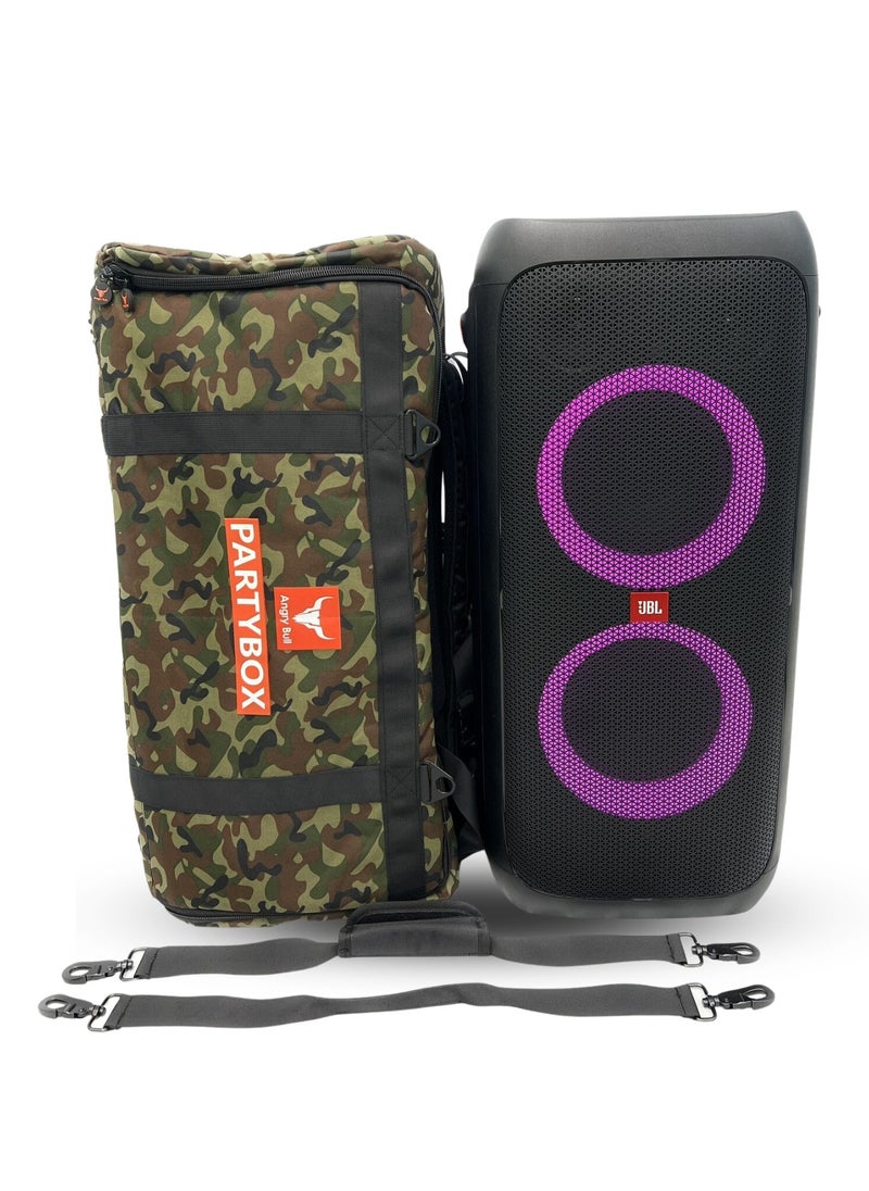 Party Box 310 Speaker Backpack Bag – High-Quality Cloth with Adjustable Shoulder Straps