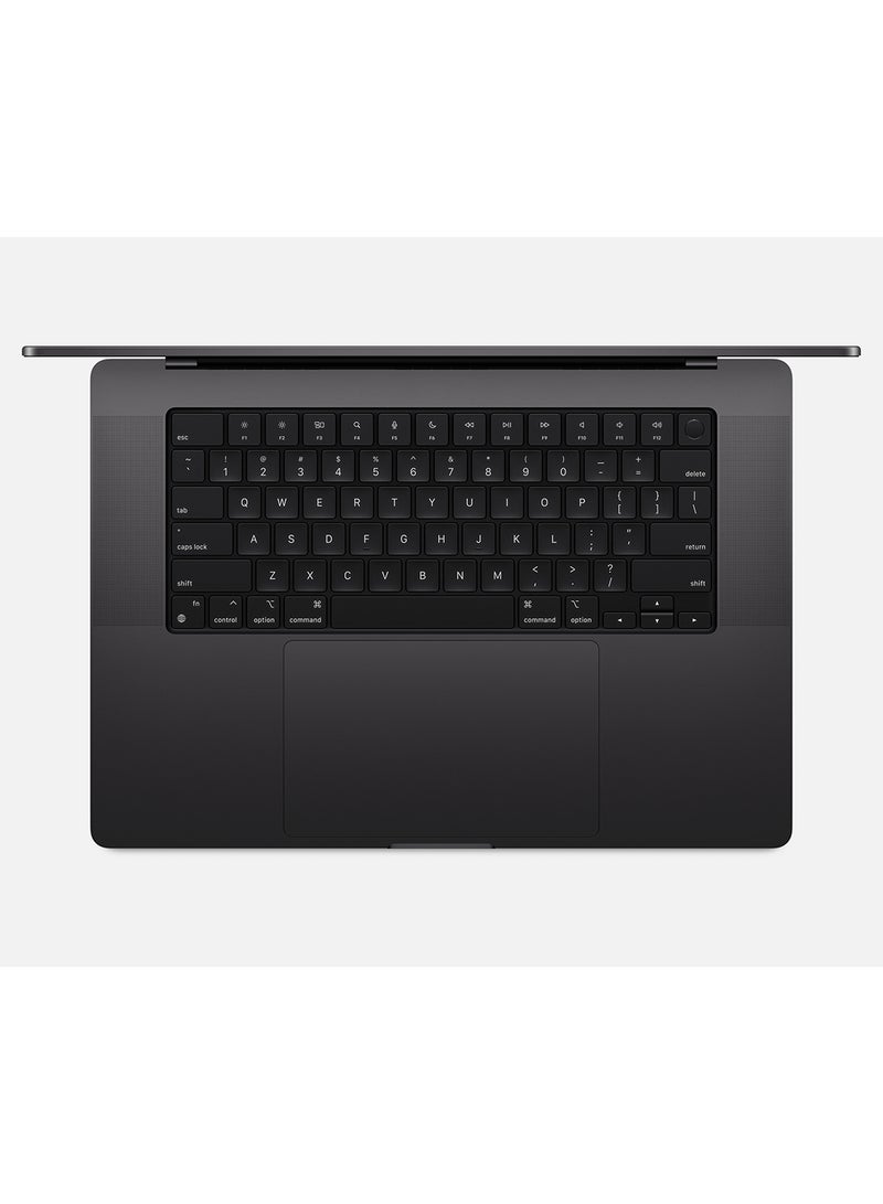 MacBook Pro MX303 Liquid XDR Retina 16-Inch Display, M4 Max Chip 14-Core CPU 32-Core GPU Processor/36GB RAM/1TB SSD/macOS English/Arabic Space Black