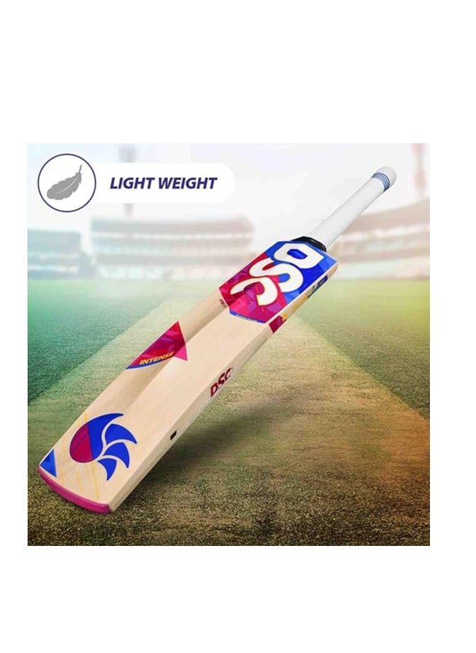 Inntense Force Cricket Bat For Mens and Boys | Size - 2 | Material: Kashmir Willow | Lightweight | Free Cover | Ready to play | For Intermediate Player