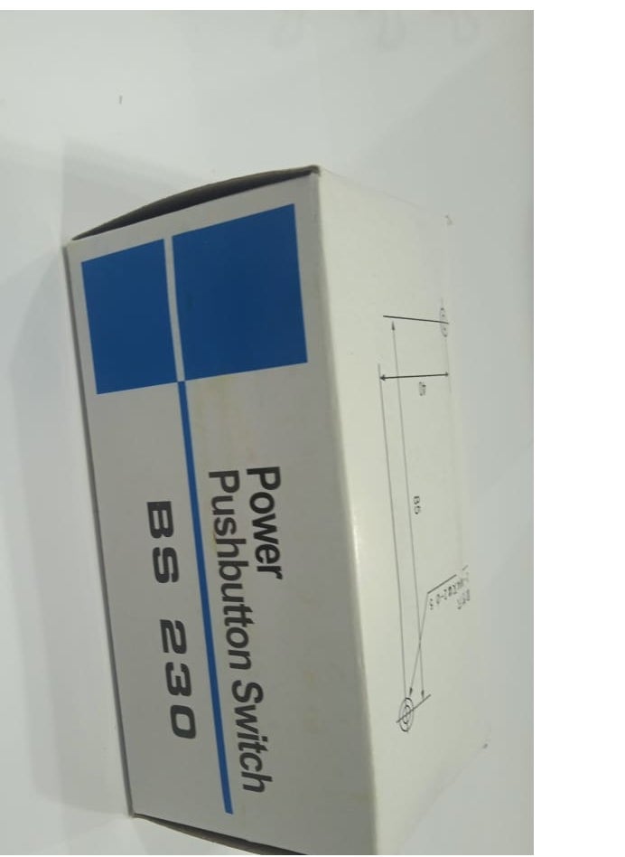 Self-locking 3P On/Off Push Button Switch AC 220V/380V BS230B ONS