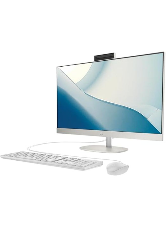 All-in-One Desktop 2023 PC 23.8-Inch Display, Core i7-1355U Processor/64GB RAM/2TB SSD/Intel Iris XE Graphics/Windows 11 Pro English Shell White